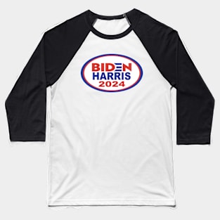 Biden Harris 2024 Baseball T-Shirt